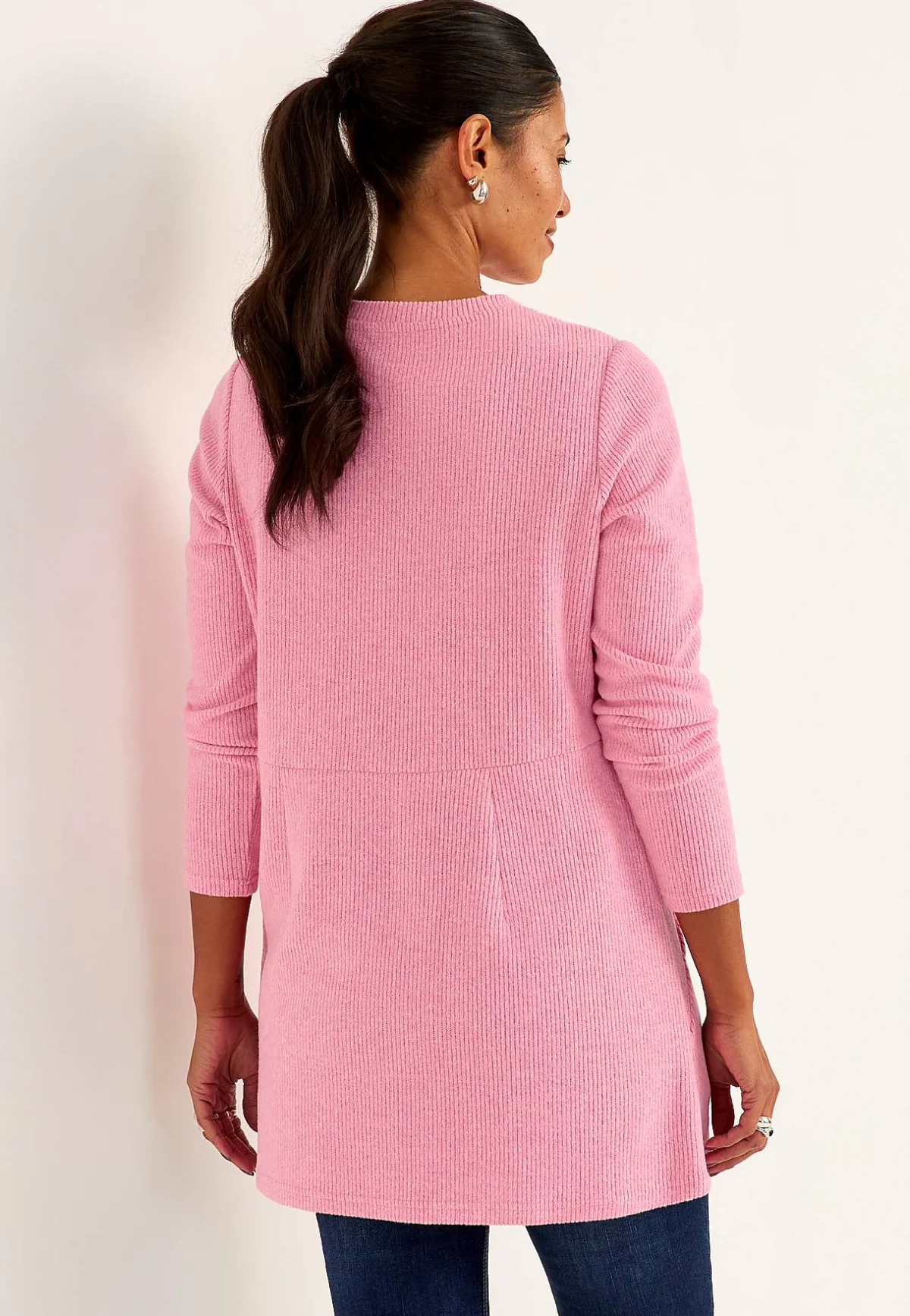 Cellbes of Sweden Supermjuk tunika med fickor Beata Khakigrönmelange Hot