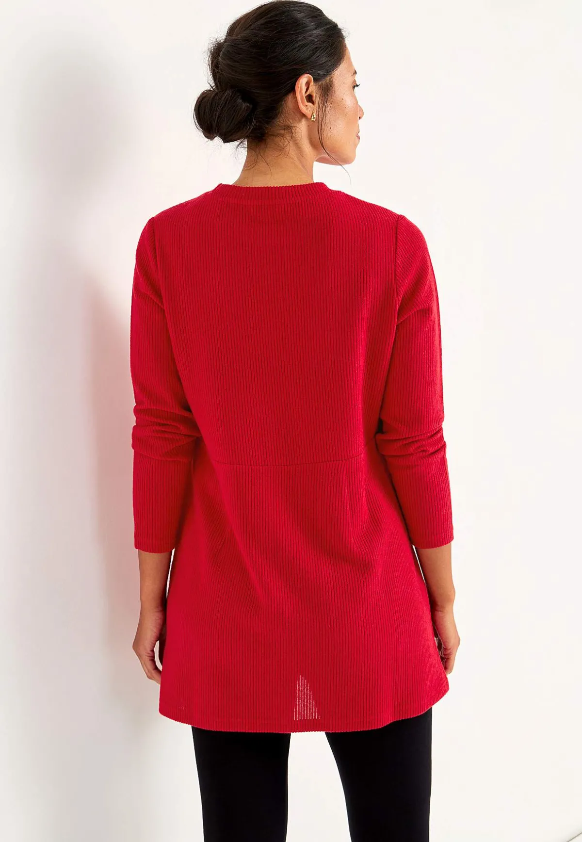 Cellbes of Sweden Supermjuk tunika med fickor Beata Rosamelange Best