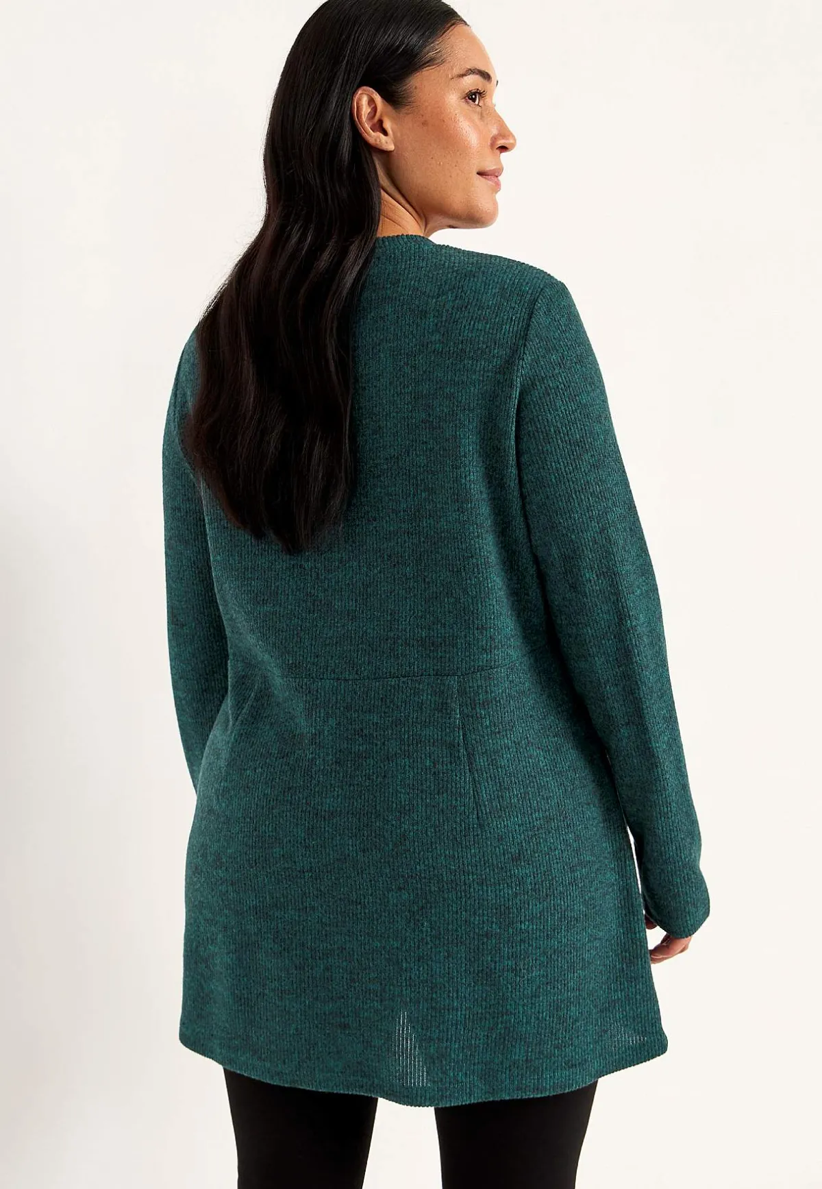 Cellbes of Sweden Supermjuk tunika med fickor Beata Rosamelange Best