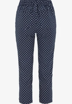 Cellbes of Sweden Superskön capribyxa Marin / Prickig Clearance