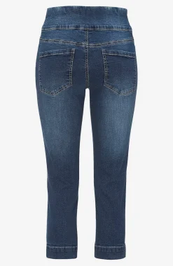 Cellbes of Sweden Supersköna caprijeggings i denim Elin Mellanblå / Denim Hot