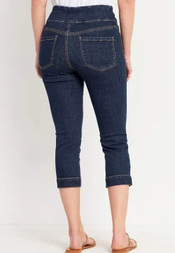 Cellbes of Sweden Supersköna caprijeggings i denim Elin Mörkblå / Denim Discount