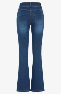 Cellbes of Sweden Superstretchiga shapingjeans med bootcut Mörkblå / Denim Discount