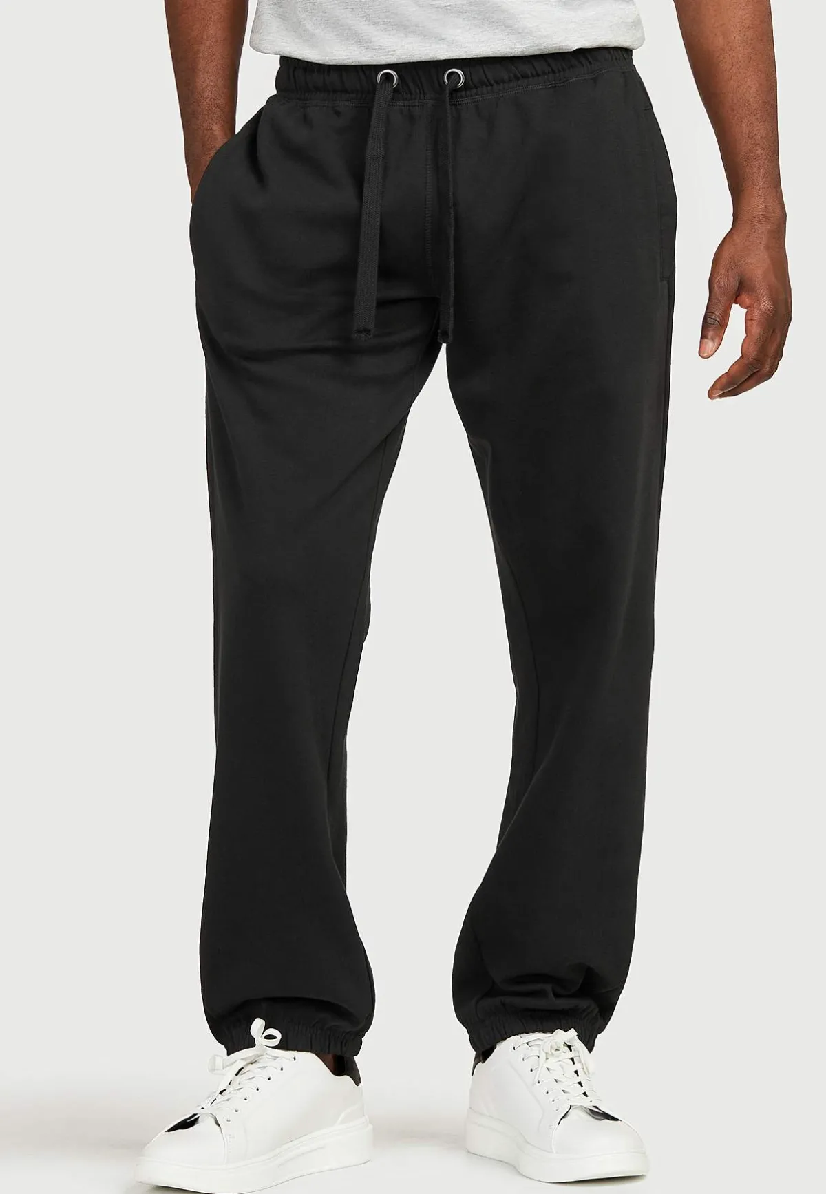 Cellbes of Sweden Sweatshirtbyxa med resår i bensluten Svart Best