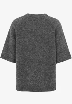 Cellbes of Sweden Topp Premium i mohair- och ullblandning Mörk gråmelange Outlet