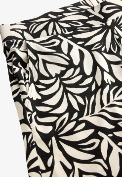 Cellbes of Sweden Trikåbyxa i mjuk bomulls- och modalblandning Svart / Mönstrad Sale