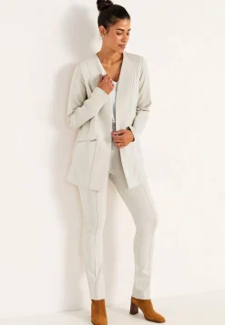 Cellbes of Sweden Trikåbyxa med sydda pressveck Lisa Beige Hot