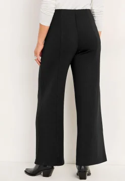 Cellbes of Sweden Trikåbyxa med vida ben Svart Clearance