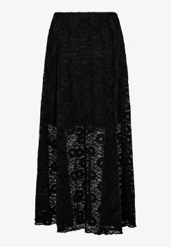 Freequent Trikåkjol i spets