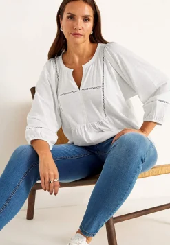 Cellbes of Sweden Trikåtopp med boho stil Online