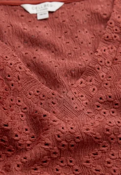 Cellbes of Sweden Trikåtopp med hålbroderi Discount