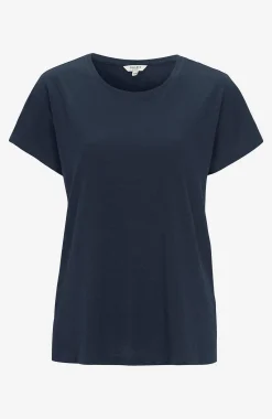 Cellbes of Sweden Trikåtopp med korta ärmar Marin / Blommig