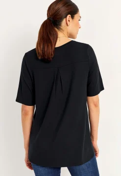 Cellbes of Sweden Trikåtopp med korta ärmar Svart / Enfärgad Best