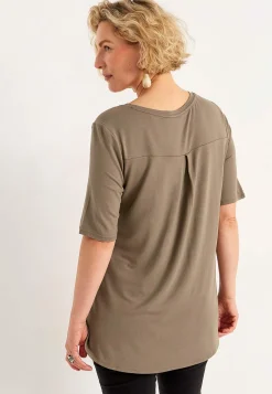 Cellbes of Sweden Trikåtopp med korta ärmar Nougat / Enfärgad Best