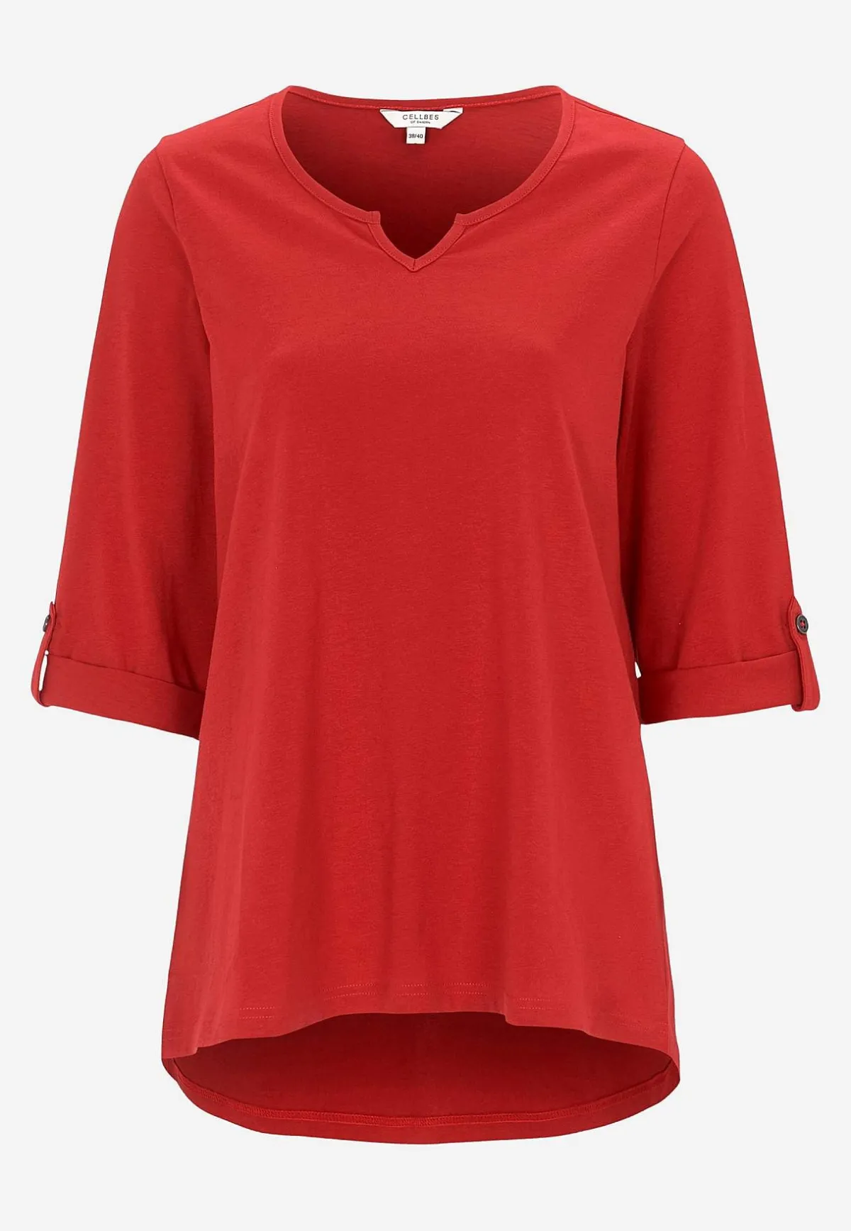 Cellbes of Sweden Trikåtopp med 3/4-långa ärmar Röd Online
