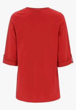 Cellbes of Sweden Trikåtopp med 3/4-långa ärmar Röd Online