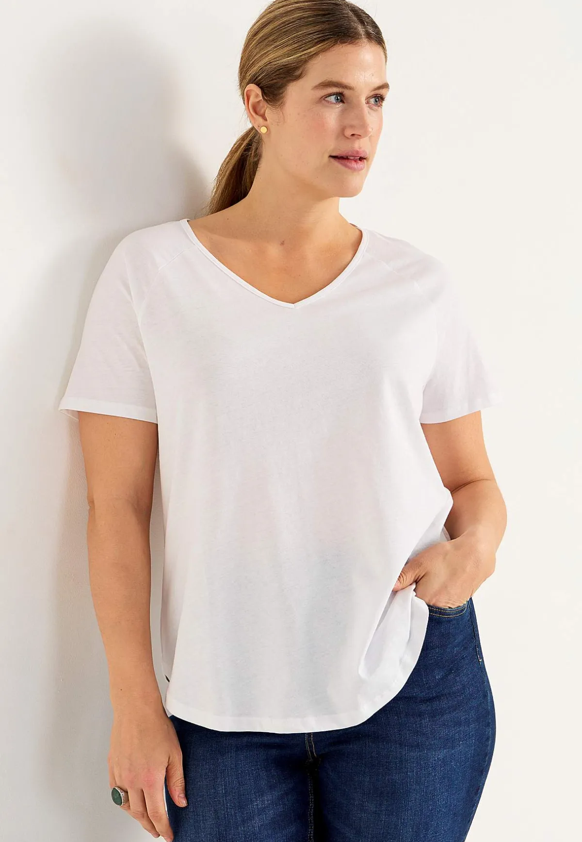 Cellbes of Sweden Trikåtopp med raglanärm Alex 2-pack Vit + Svart Outlet