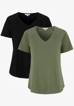 Cellbes of Sweden Trikåtopp med raglanärm Alex 2-pack