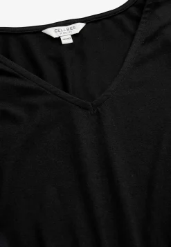 Cellbes of Sweden Trikåtopp med 3/4-ärm Svart Sale