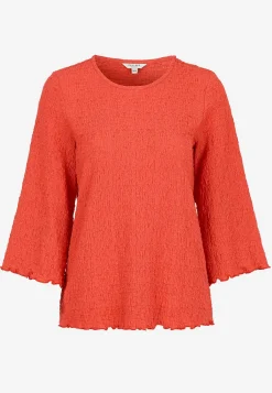 Cellbes of Sweden Trikåtopp med struktur Mörk korall Sale