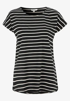 Cellbes of Sweden Trikåtoppar med holkärmar 2-pack Svart / Beige / Randig + Beige