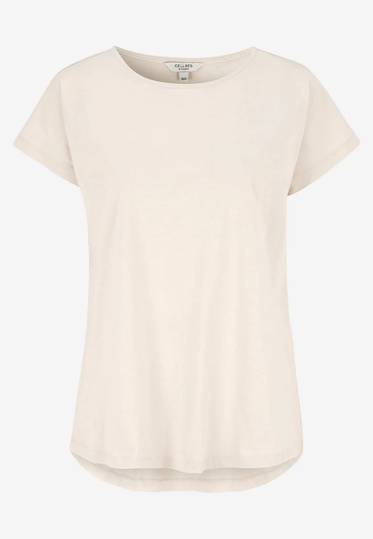 Cellbes of Sweden Trikåtoppar med holkärmar 2-pack Svart / Beige / Randig + Beige