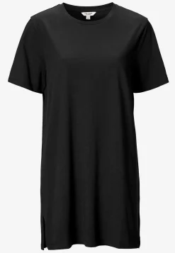 Cellbes of Sweden Trikåtunika i ekologisk bomull 2-pack Beige / Mönstrad + Svart Discount