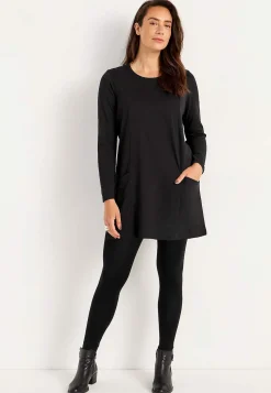 Cellbes of Sweden Trikåtunika med fickor Svart / Enfärgad Clearance