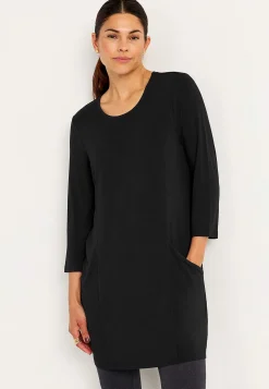 Cellbes of Sweden Trikåtunika med fickor Svart / Enfärgad Discount