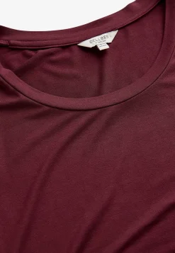 Cellbes of Sweden Trikåtunika med korta ärmar Vinröd Sale