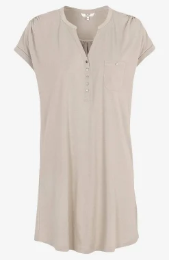 Cellbes of Sweden Trikåtunika med metallknappar Beige Best
