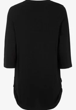 Cellbes of Sweden Trikåtunika med 3/4-ärm Alexia 2-pack Vinröd + Svart