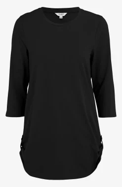 Cellbes of Sweden Trikåtunika med 3/4-ärm Alexia 2-pack Nougat + Svart Best