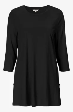 Cellbes of Sweden Trikåtunika med 3/4-ärm Alexia 2-pack Nougat + Svart Best