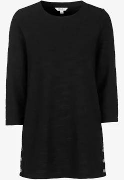 Cellbes of Sweden Trikåtunika med struktur Svart Outlet