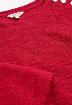 Cellbes of Sweden Trikåtunika med struktur Röd Hot