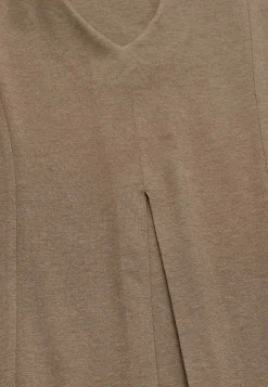 Cellbes of Sweden Trikåtunika med veckdetalj Nougat / Enfärgad Outlet