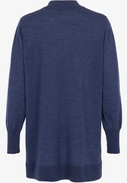 Cellbes of Sweden Tröja Premium i merinoull Mörkblå / Melange Discount