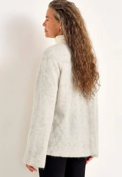 Cellbes of Sweden Tröja Premium i mohair- och ullblandning Gråbeige / Melange Outlet