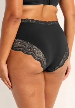 Cellbes of Sweden Trosa i bomull med spetskant 3-pack Hot