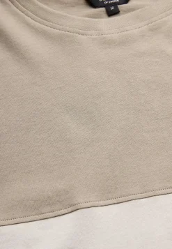 Cellbes of Sweden T-shirt med en bred rand Mörk beige Clearance