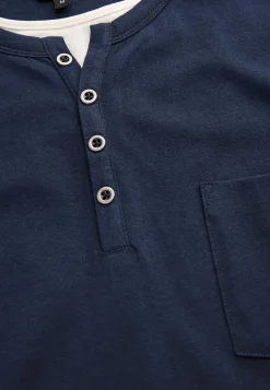 Cellbes of Sweden T-shirt med knappslå Marin Best