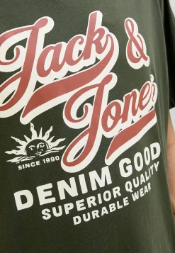 JACK & JONES T-shirt med texttryck Outlet
