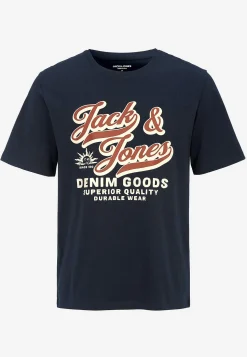 JACK & JONES T-shirt med texttryck Outlet