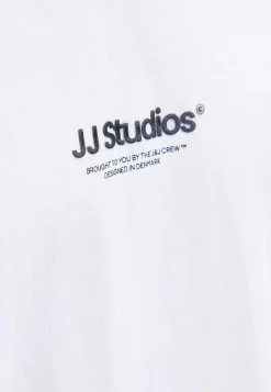 JACK & JONES PLUS T-shirt med tryck framtill Clearance