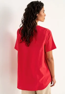 Cellbes of Sweden Tunika i bäckebölja Röd Sale