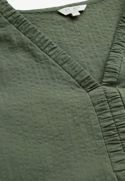Cellbes of Sweden Tunika i bäckebölja Khakigrön Discount