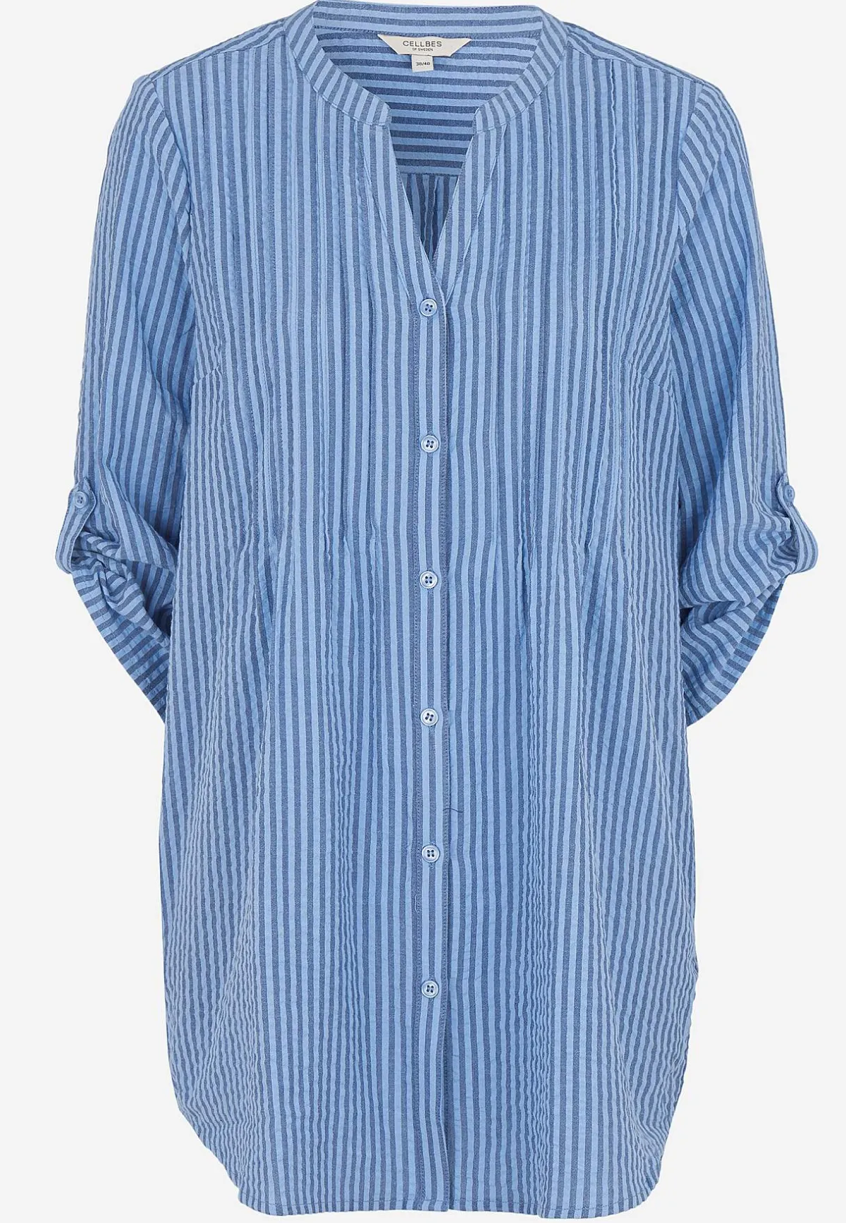 Cellbes of Sweden Tunika i bäckebölja Turkos/Randig Sale