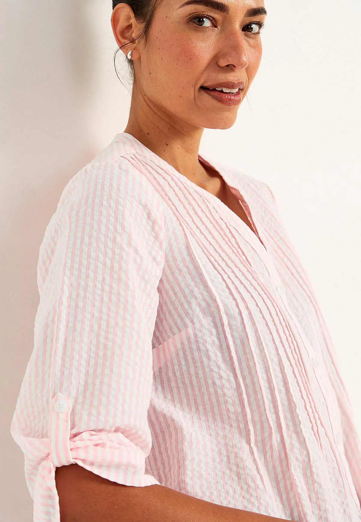 Cellbes of Sweden Tunika i bäckebölja Turkos/Randig Sale