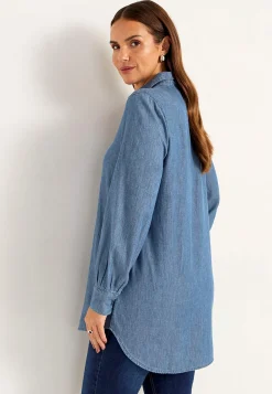 Cellbes of Sweden Tunika i denim Mellanblå / Denim Outlet